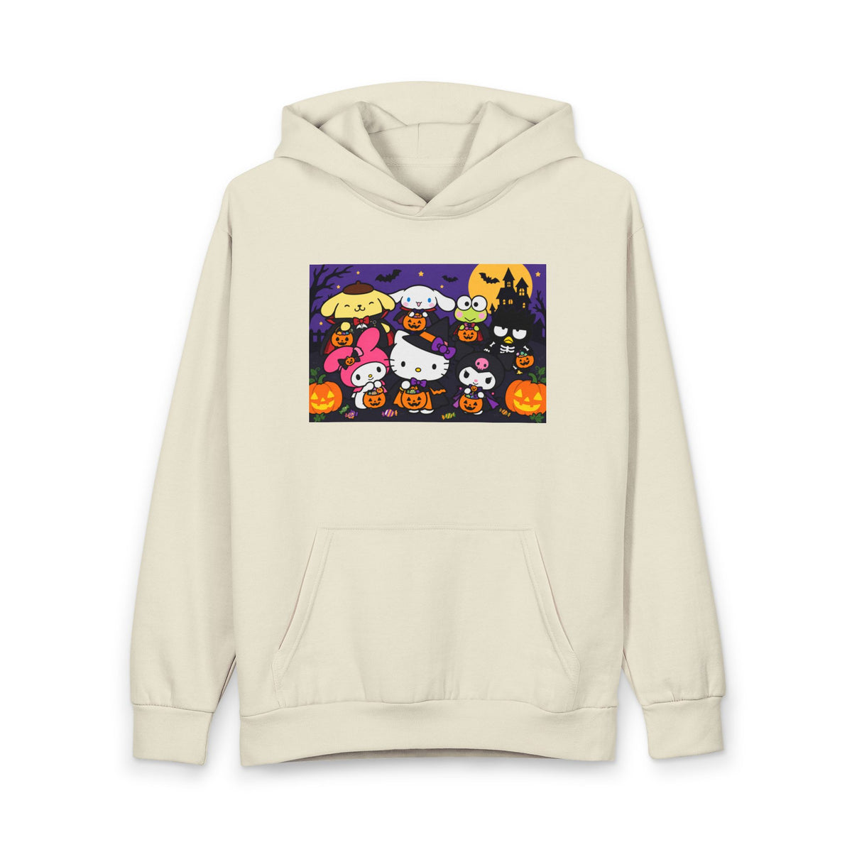 Thread Tumblrz Halloween Kawaii Sanrio-Style Pumpkin Party Pullover Hoodie