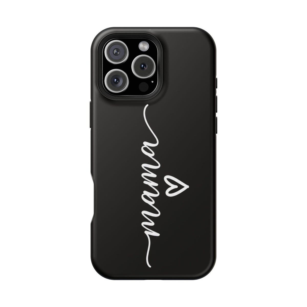 Mama Script Heart Magnetic Phone Case