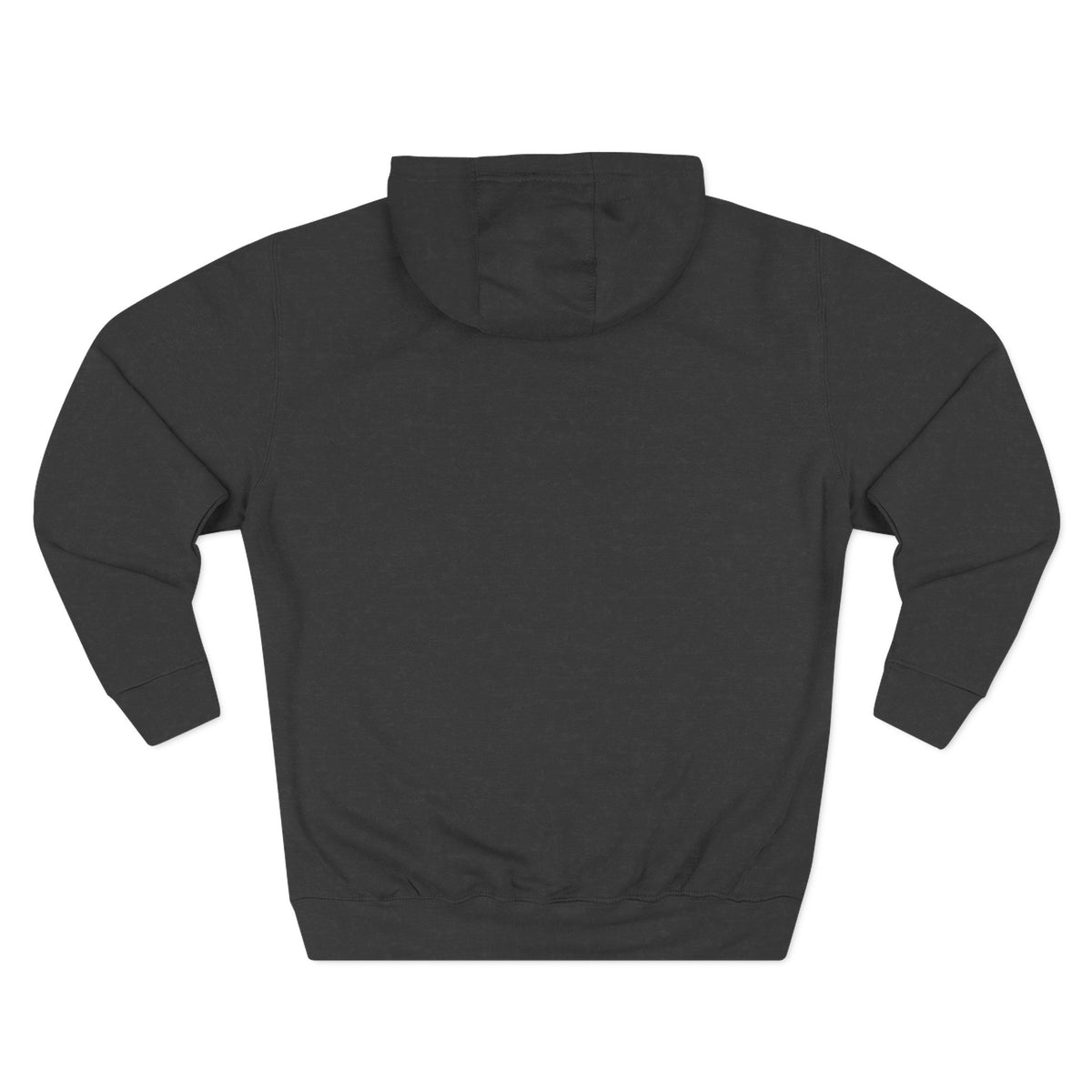 Thread Tumblrz Minimalist Logo Lightweight White Fleece Pullover Hoodie