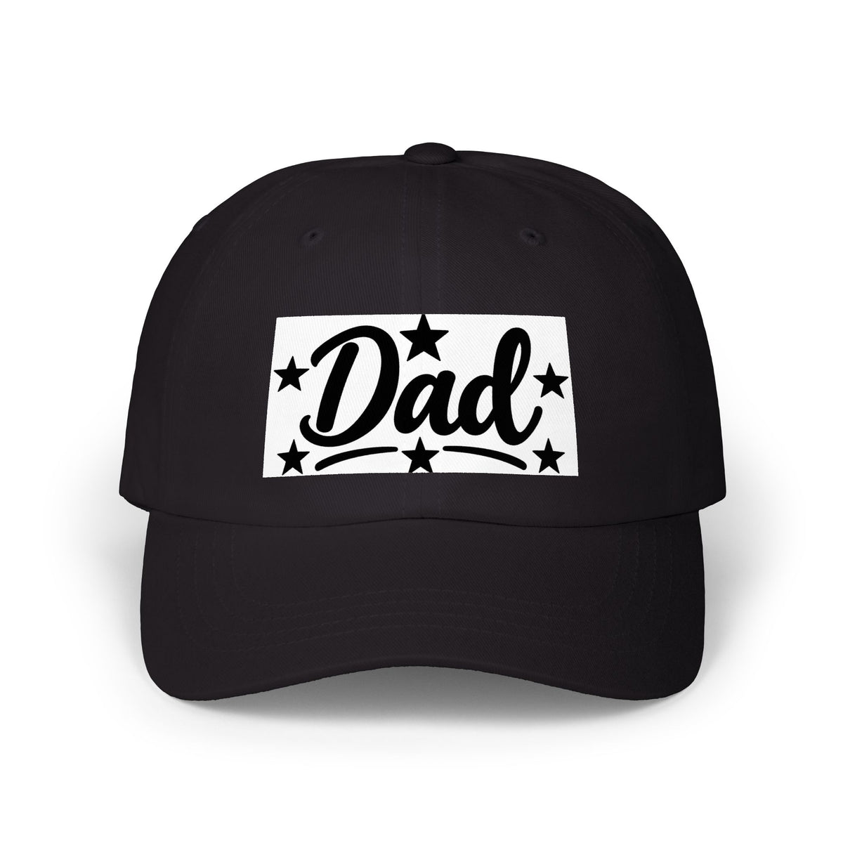 Thread Tumblrz Dad Cap — Embroidered Script with Stars | Father's Day Casual Hat