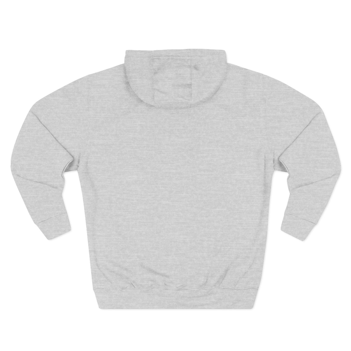 Thread Tumblrz Minimalist Logo Lightweight White Fleece Pullover Hoodie
