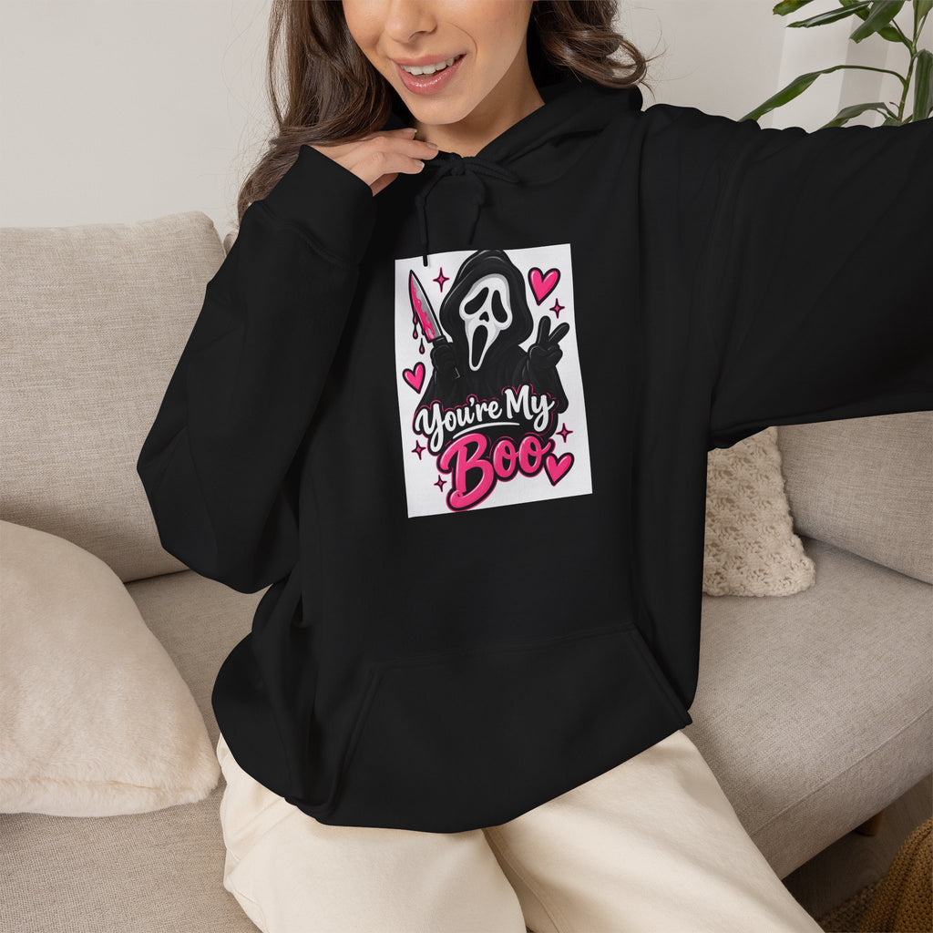 Thread Tumblrz You're My Boo Cute Halloween Ghost Graphic Pullover Sweatshirt