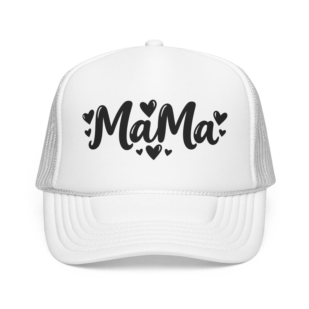 Thread Tumblrz Mama Foam Trucker Hat — Cute Heart Script Mom Cap | Mother's Day Gift