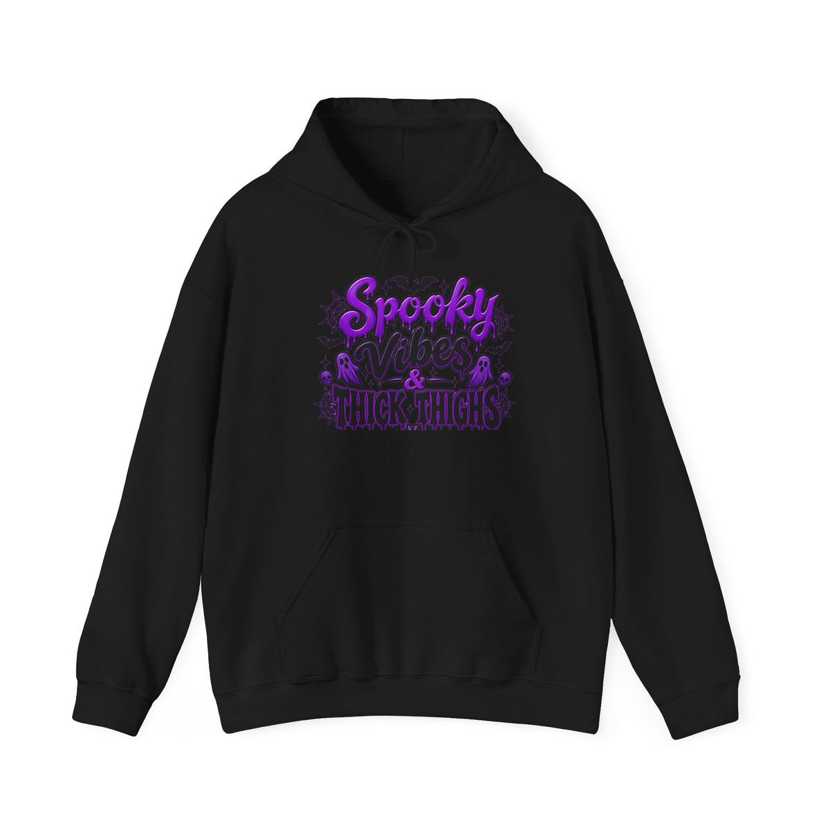 Thread Tumblrz Spooky Vibes Halloween Trick or Treat Graphic Pullover Hoodie