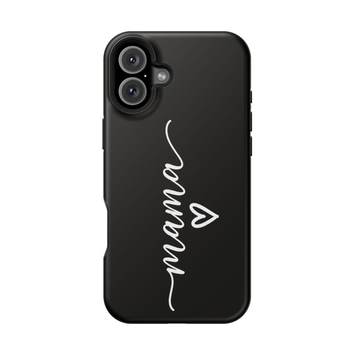 Mama Script Heart Magnetic Phone Case
