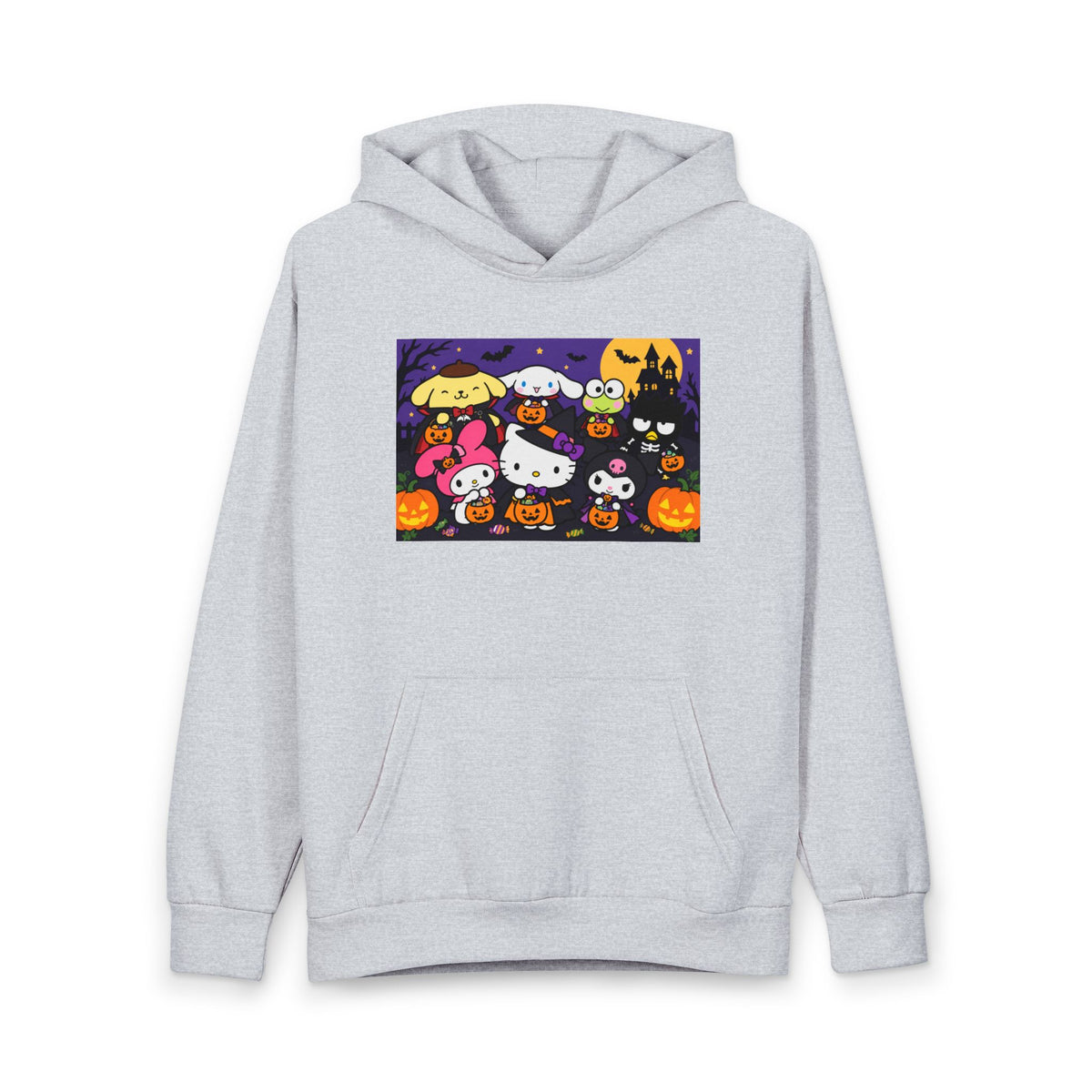 Thread Tumblrz Halloween Kawaii Sanrio-Style Pumpkin Party Pullover Hoodie