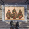 Christmas Tree Doormat – Festive Holiday Welcome Mat