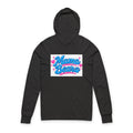 Thread Tumblrz Women's Mama Bear Pink & Blue Hooded Long Sleeve T-Shirt — Mother's Day