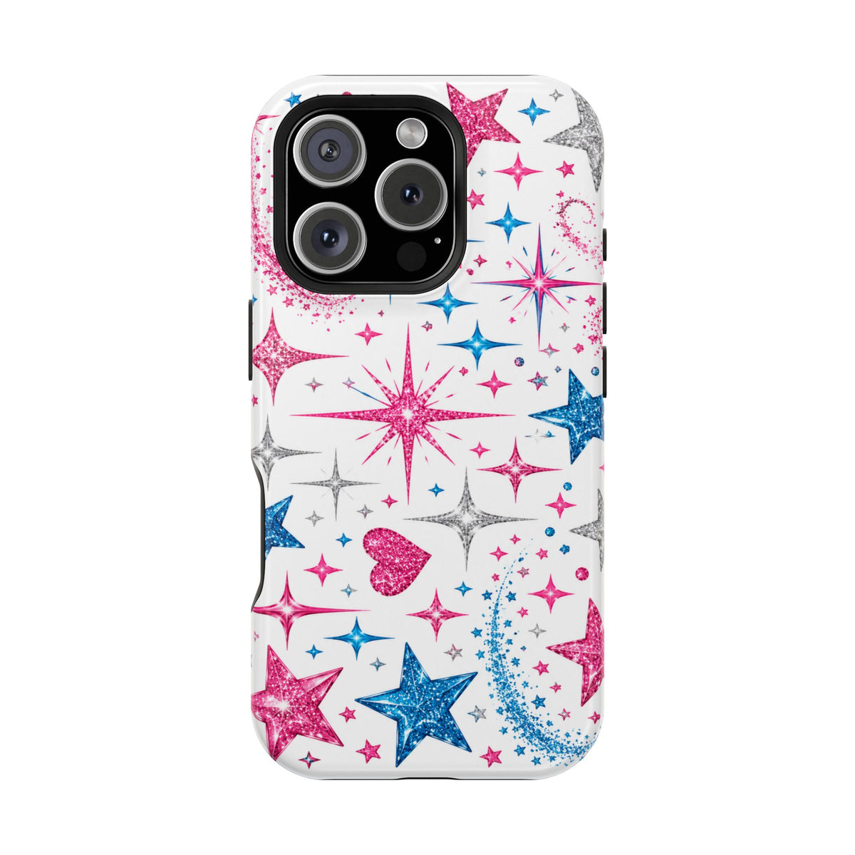 Glitter Starphone Magnetic Impact-Resistant Phone Case