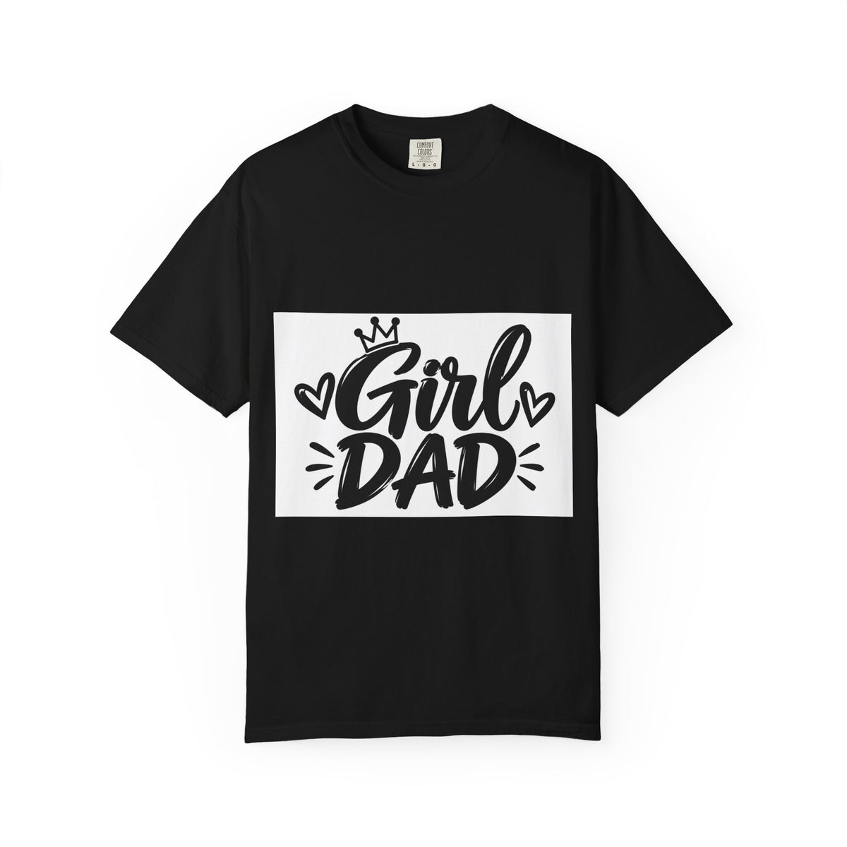 Thread Tumblrz Men's Girl Dad Daddy of Daughters Crown & Hearts Graphic T-Shirt — Father's Day