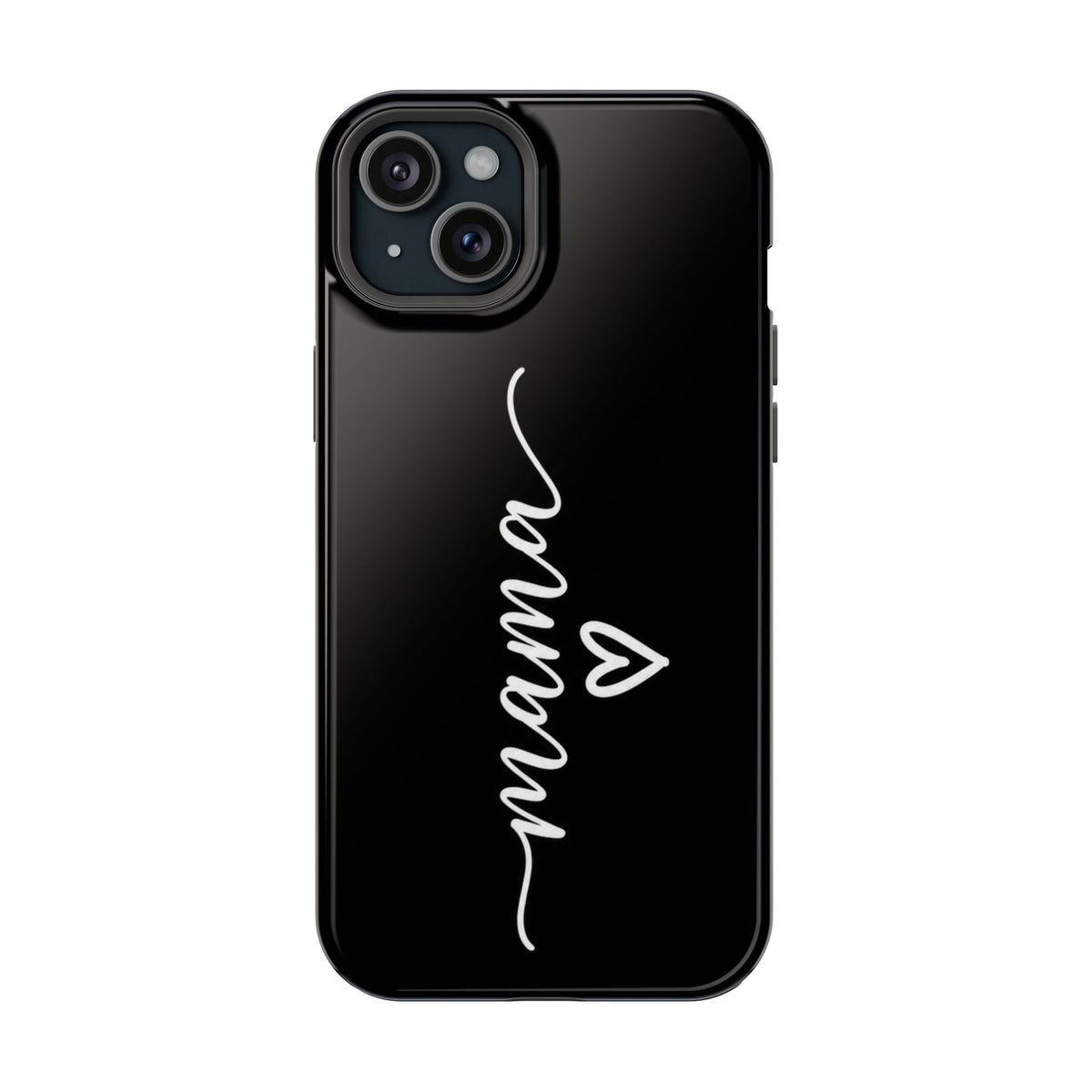 Mama Script Heart Magnetic Phone Case