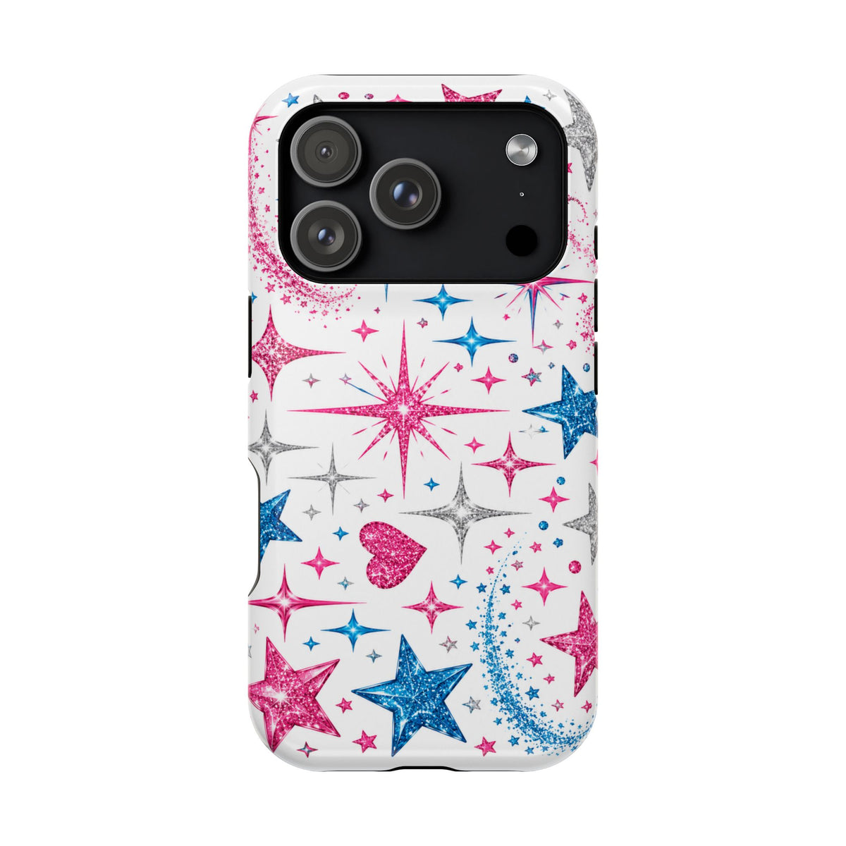 Glitter Starphone Magnetic Impact-Resistant Phone Case