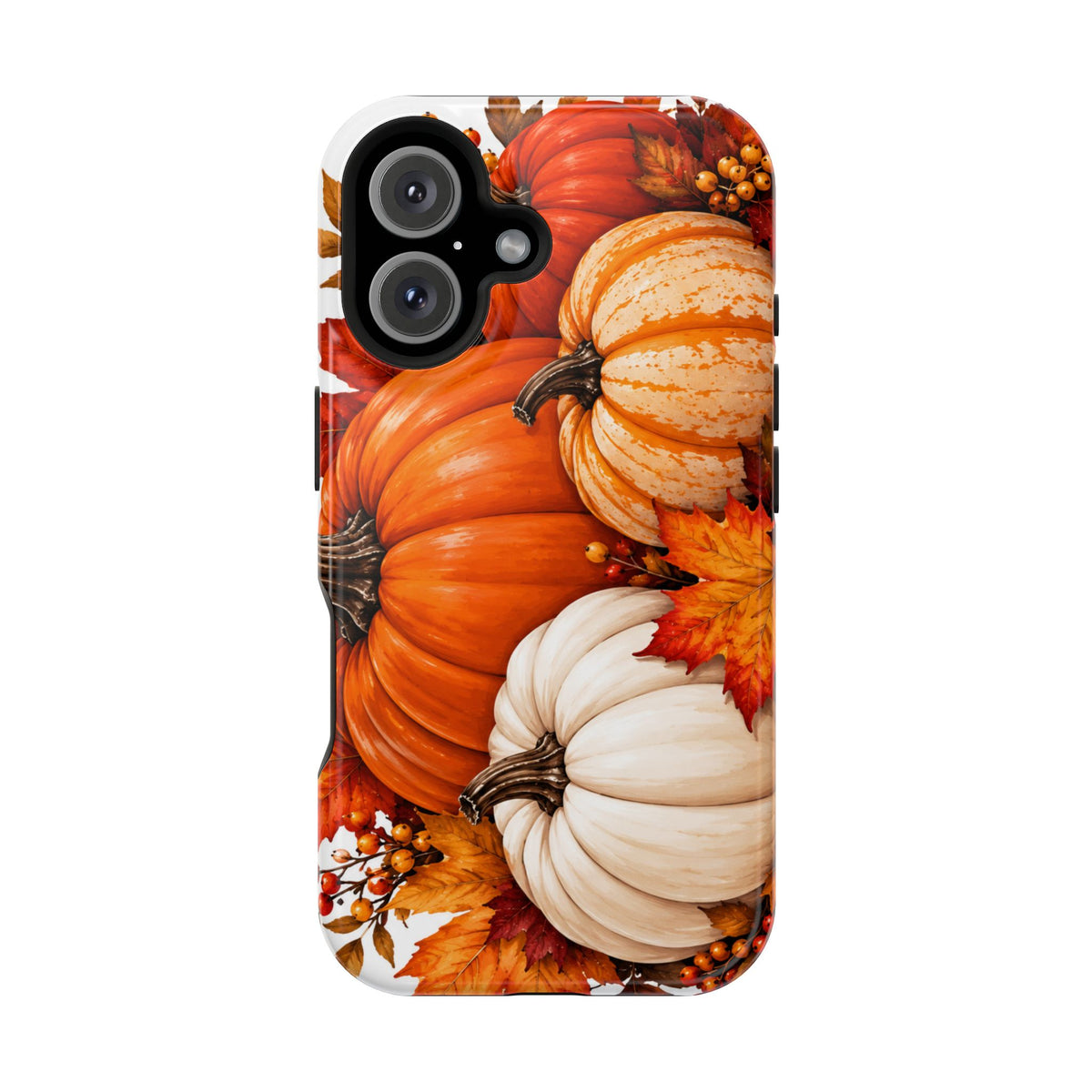 Autumn Pumpkins Magnetic Impact-Resistant Phone Case