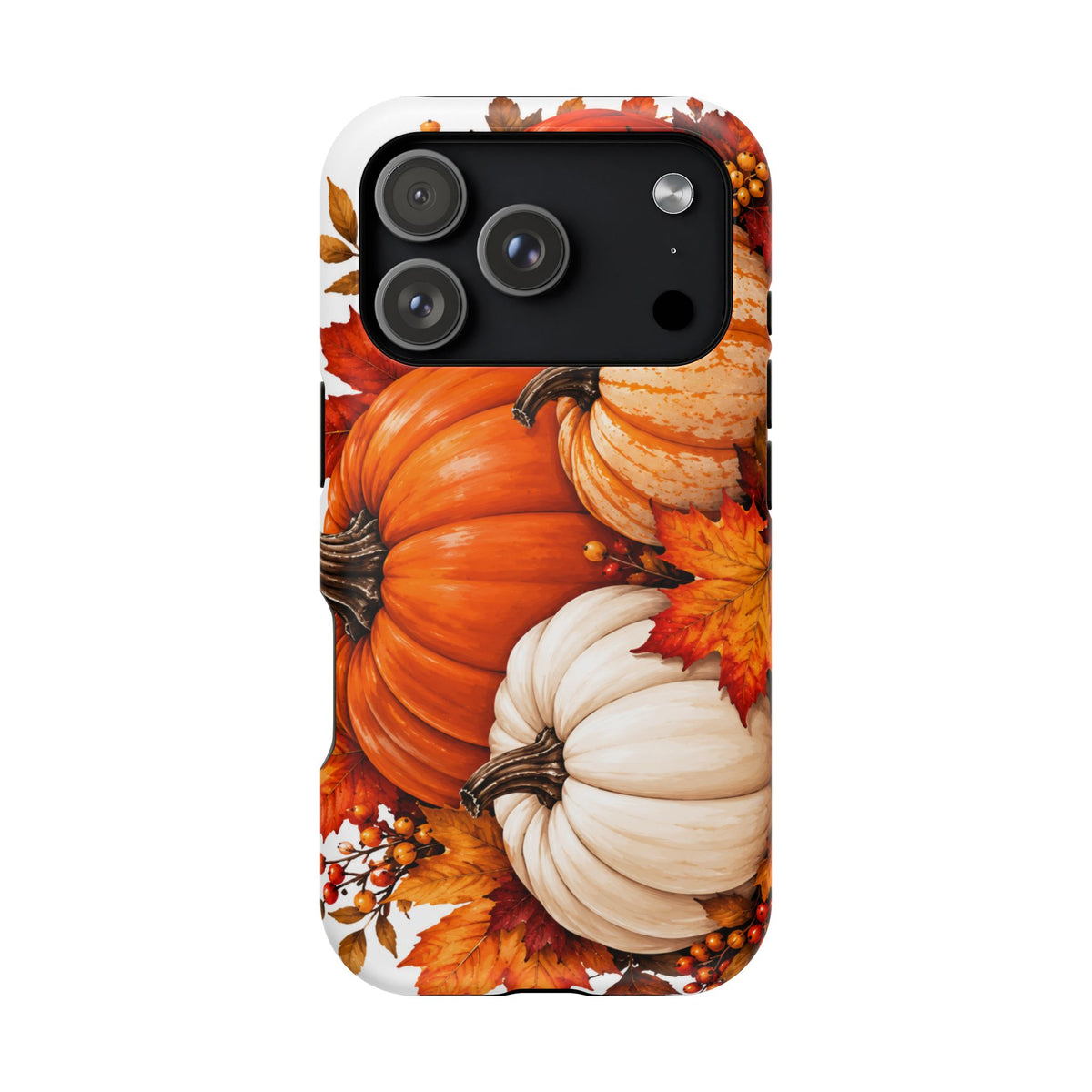 Autumn Pumpkins Magnetic Impact-Resistant Phone Case