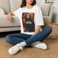 Thread Tumblrz Women's Mama Jason Horror Mom Halloween Fall Graphic T-Shirt