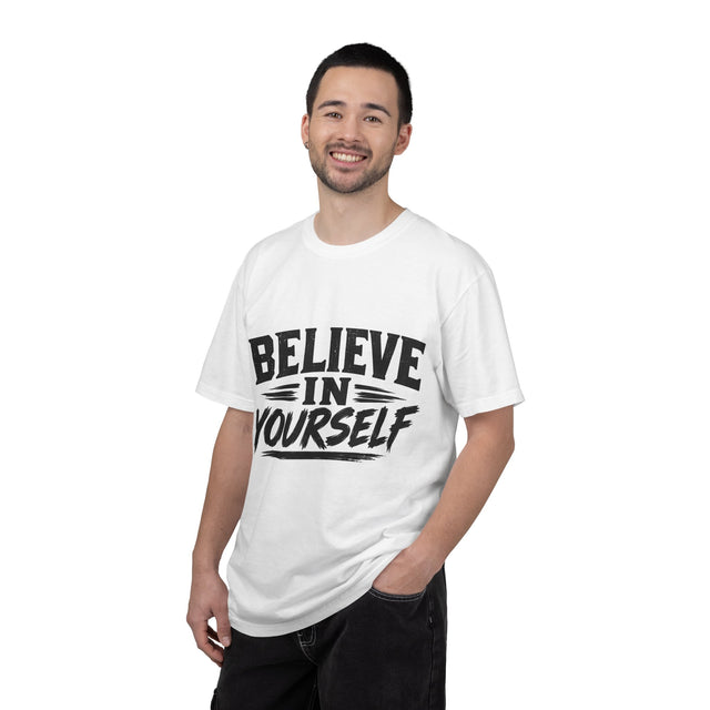Thread Tumblrz Believe in Yourself Motivational Self-Love Graphic T-Shirt