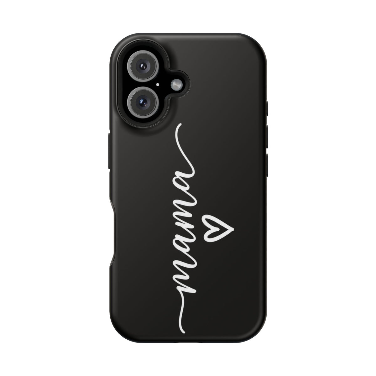 Mama Script Heart Magnetic Phone Case