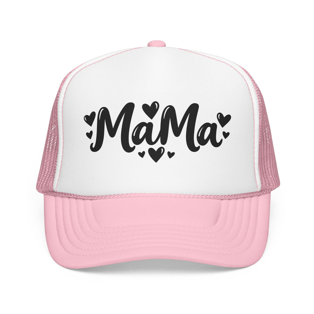 Thread Tumblrz Mama Foam Trucker Hat — Cute Heart Script Mom Cap | Mother's Day Gift