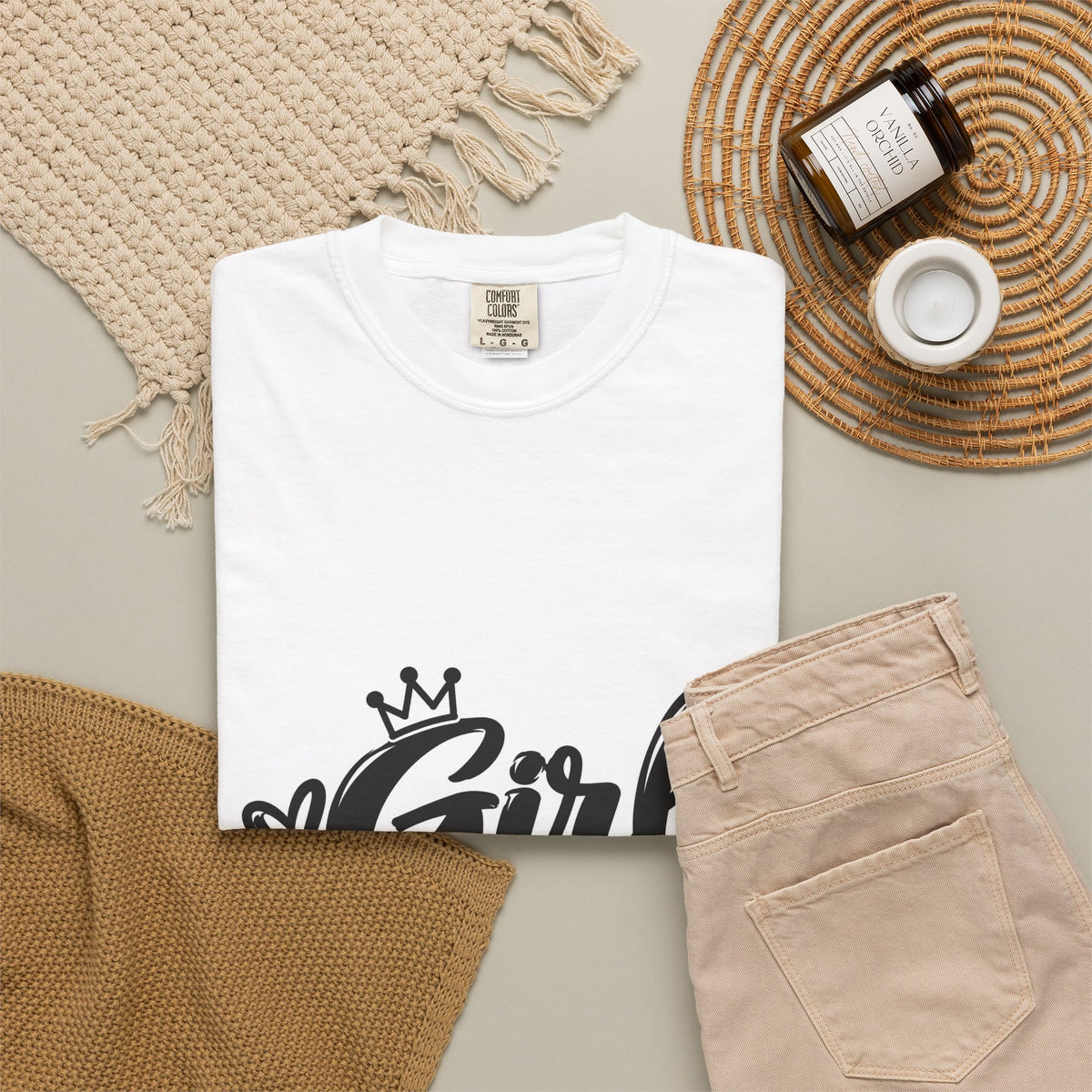 Thread Tumblrz Men's Girl Dad Daddy of Daughters Crown & Hearts Graphic T-Shirt — Father's Day