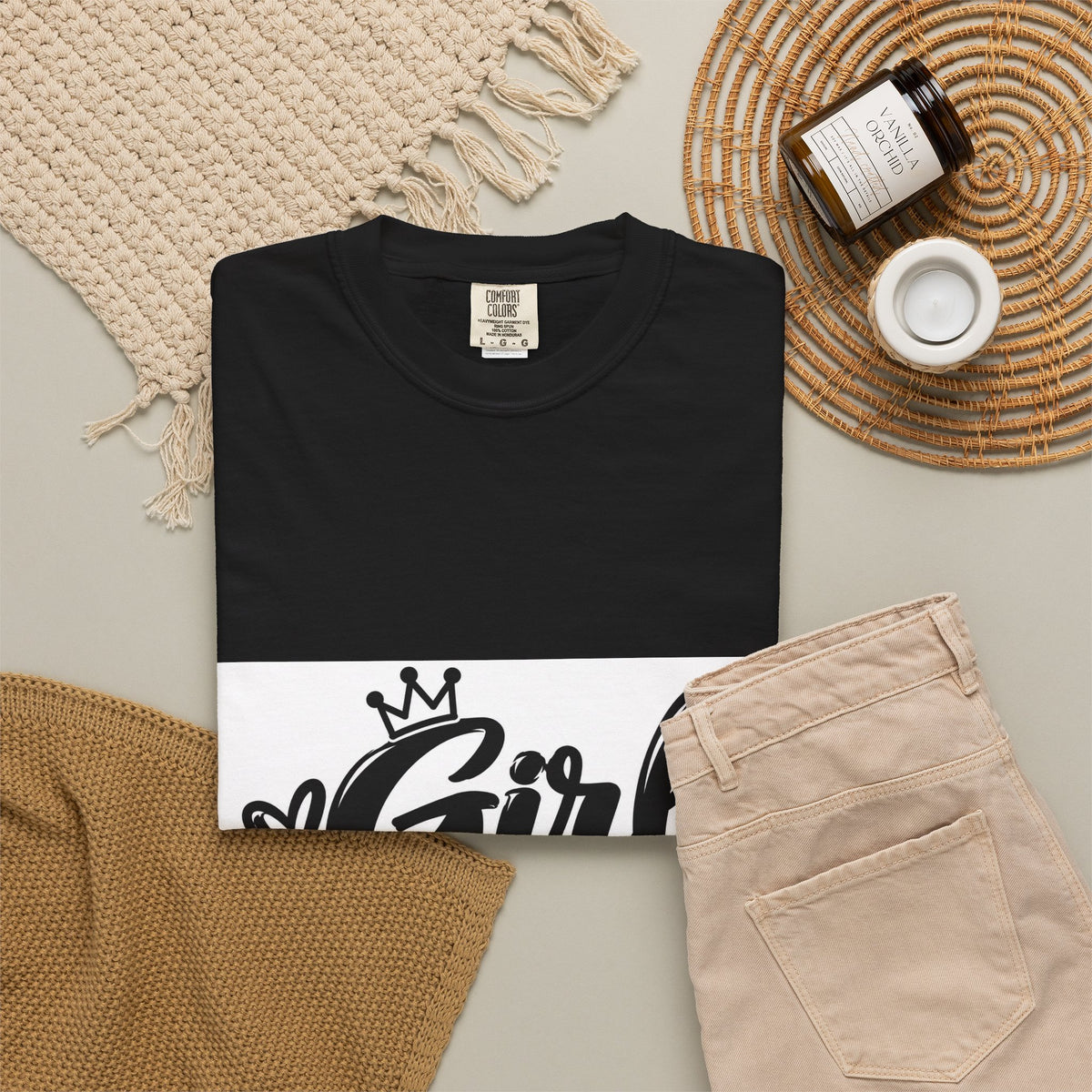 Thread Tumblrz Men's Girl Dad Daddy of Daughters Crown & Hearts Graphic T-Shirt — Father's Day