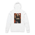 Thread Tumblrz Women's Mama Horror Mask Halloween Hooded Long Sleeve T-Shirt