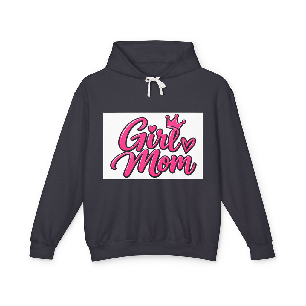 Thread Tumblrz Women's Girl Mom Pink Crown Mother's Day Pullover Hoodie