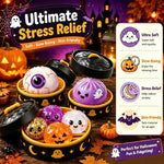 Cute Halloween Ghost Squeeze Toy Set