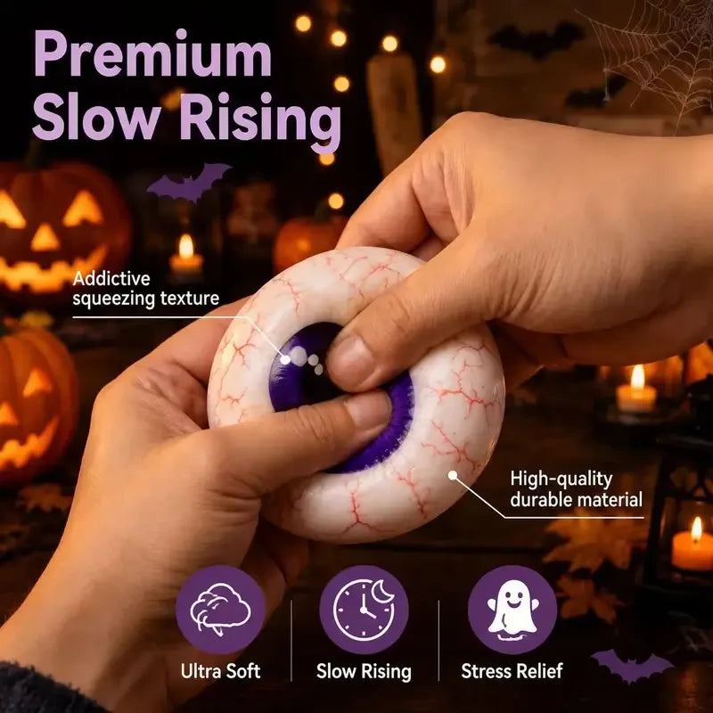 Cute Halloween Ghost Squeeze Toy Set