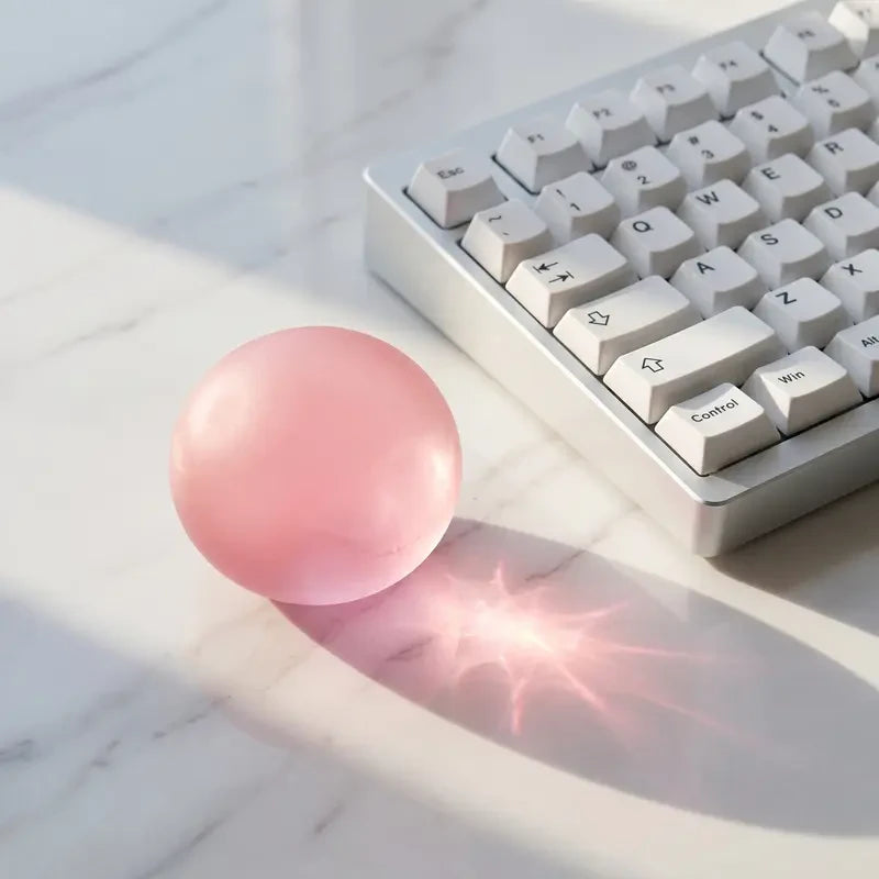 Clear Jelly Squeeze Ball Fidget Toy