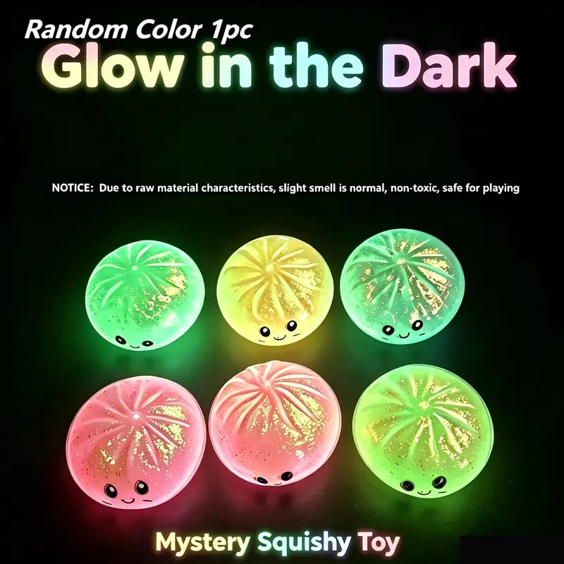 Kawaii Glowing Dumpling Squeeze Toy
