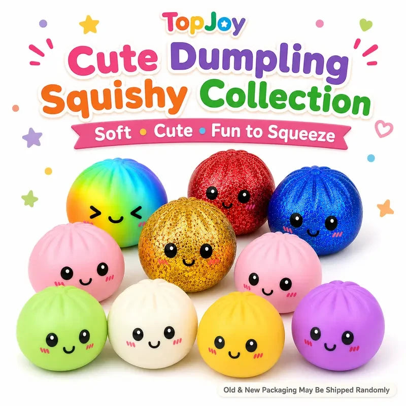 TopJoy Kawaii Squishy Dumpling Toy