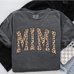 Thread Tumblrz Women's Leopard Print Mimi Grandma Graphic Cotton T-Shirt — Grandmother Gift