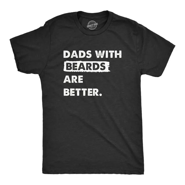 Funny Bearded Dad Graphic Tee