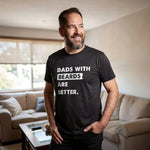 Funny Bearded Dad Graphic Tee