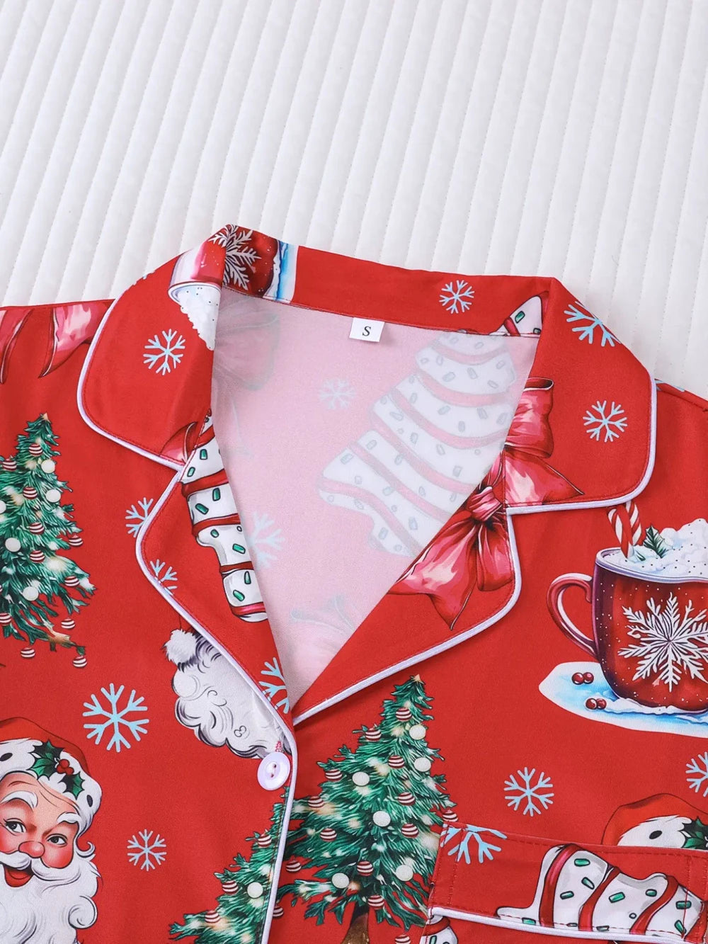 Festive Holiday Pajama Set