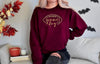 Thread Tumblrz Women's Embroidered Game Day Football Fan Long Sleeve T-Shirt