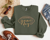 Thread Tumblrz Women's Embroidered Game Day Football Fan Long Sleeve T-Shirt