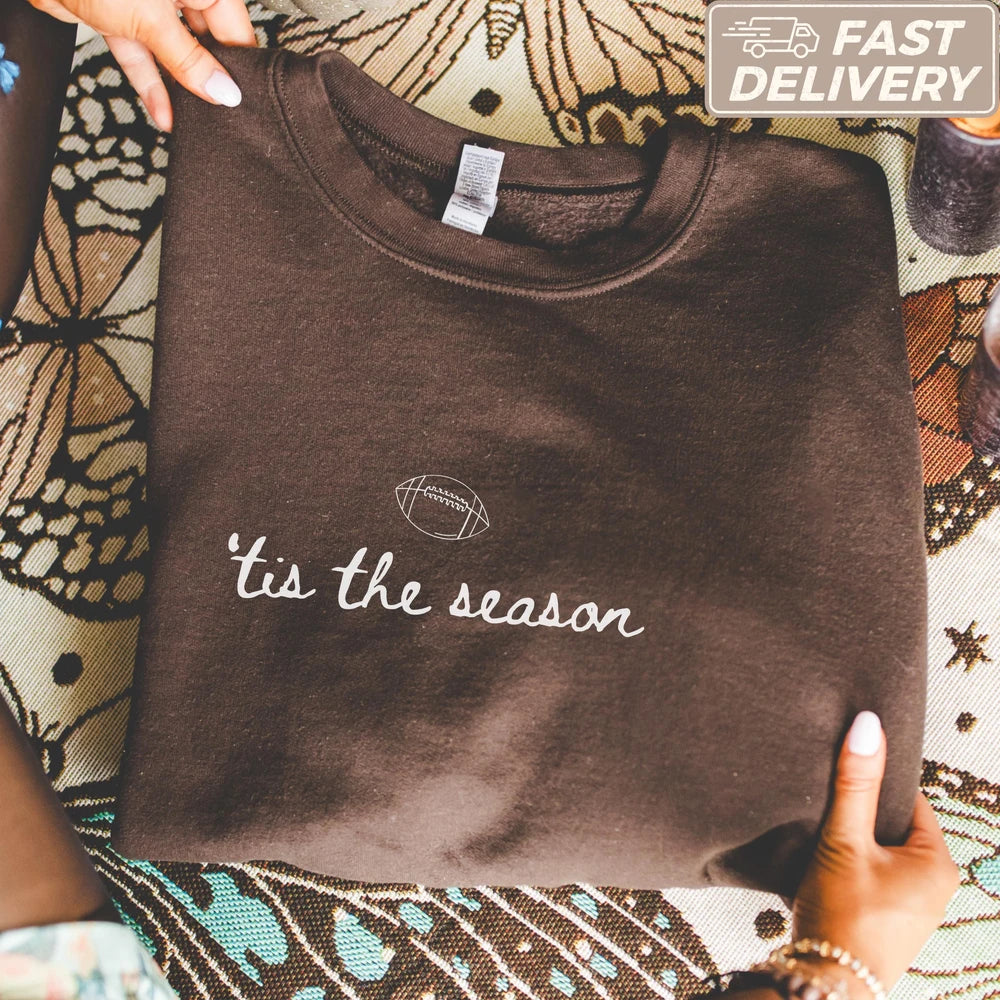 Football Season Crewneck Sweatshirt