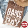 Thread Tumblrz Women's Football Mama Comfort Colors Heavyweight Graphic T-Shirt