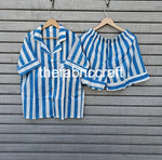Hand Block Printed Cotton Pajama Set