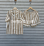 Hand Block Printed Cotton Pajama Set