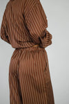 Striped Silk Pajama Set