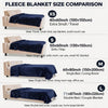 Thread Tumblrz Festive Holiday Graphic Flannel Throw Blanket — Christmas Gift