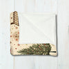 Thread Tumblrz Nostalgic Christmas Village Scene Fleece Throw Blanket — Holiday Home Decor