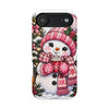 Cute Snowman Phone Case — Holiday Magnetic Impact-Resistant Case