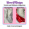 Thread Tumblrz Festive Reindeer Christmas Holiday Sherpa Throw Blanket