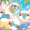 Glittery Stretchy Axolotl Fidget Toy