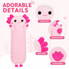 Long Axolotl Plush Pillow
