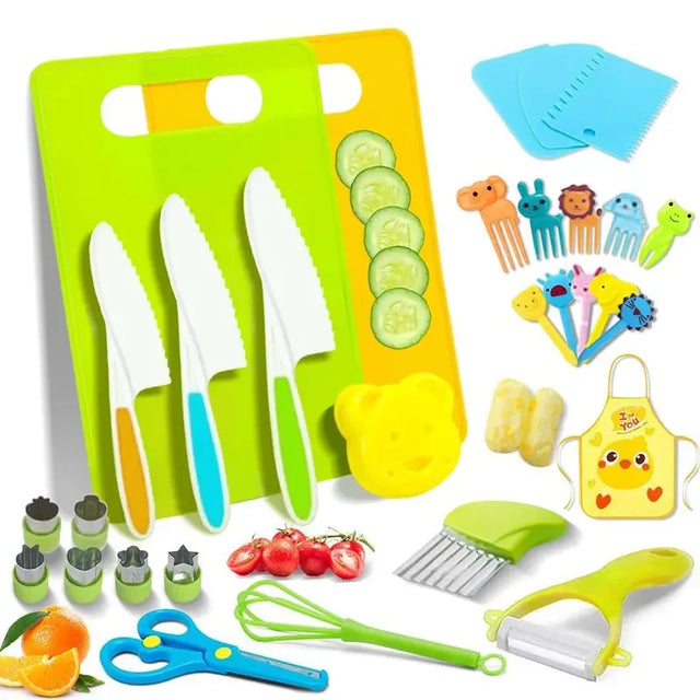 Montessori Toddler Kitchen Knife Set