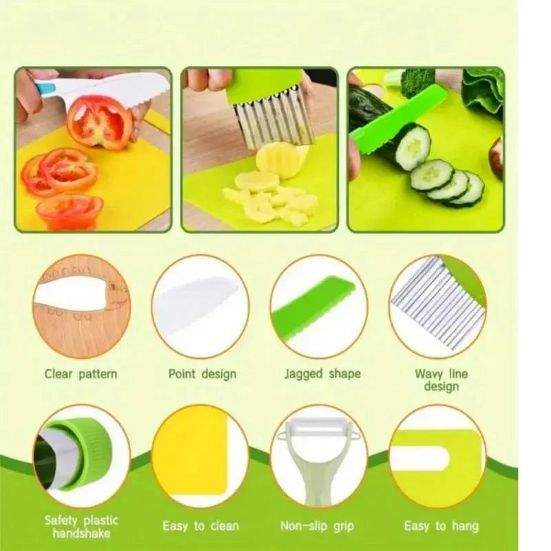 Montessori Toddler Kitchen Knife Set